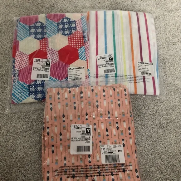 NWT (3 shirts) Lands’ End No Iron Supima Cotton Short Sleeve Shirt, Size 12 - Picture 10 of 14